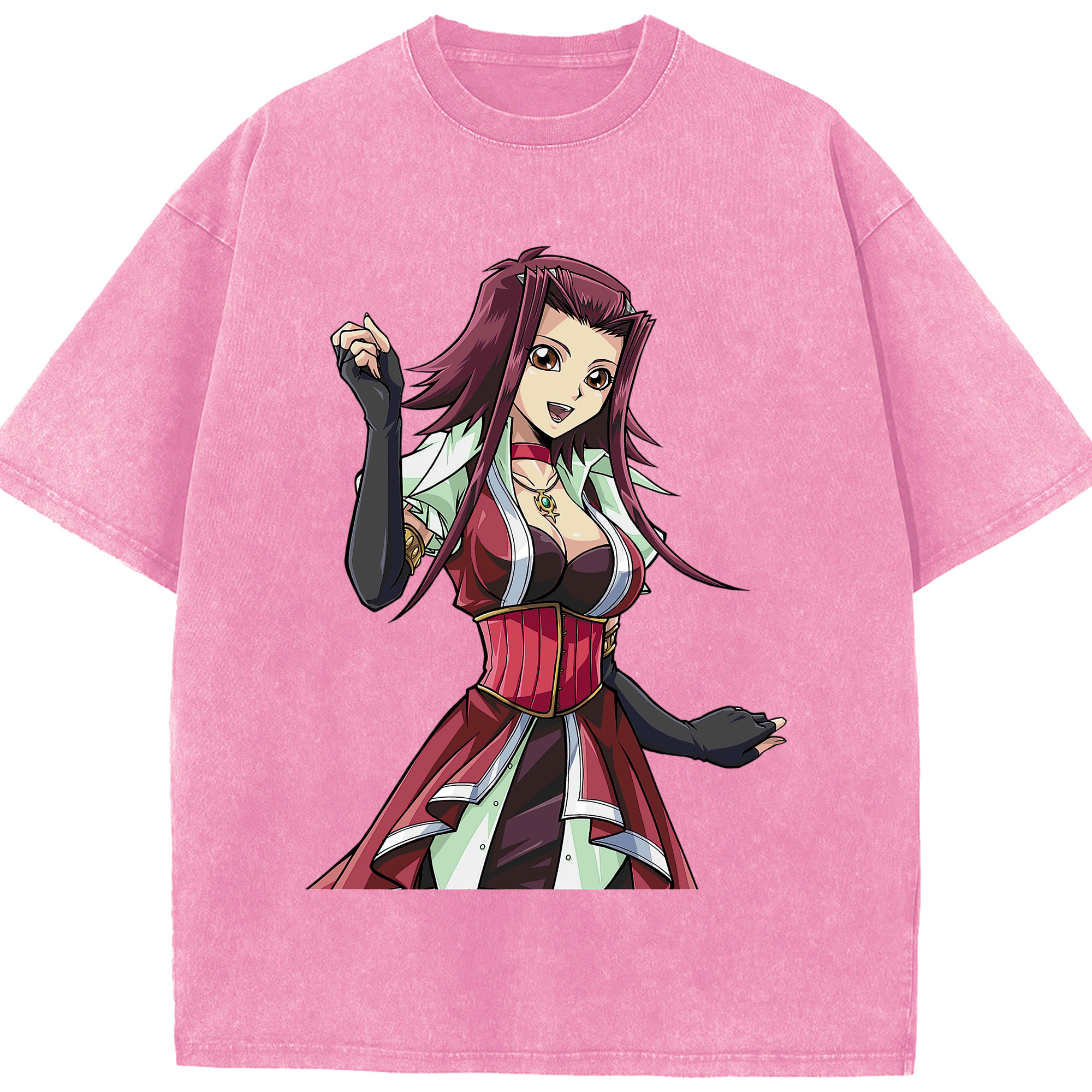 （画像用） 遊☆戯☆王 Yu-Gi-Oh! 綿100% ヴィンテージ風 半袖Tシャツ（フロントプリント）